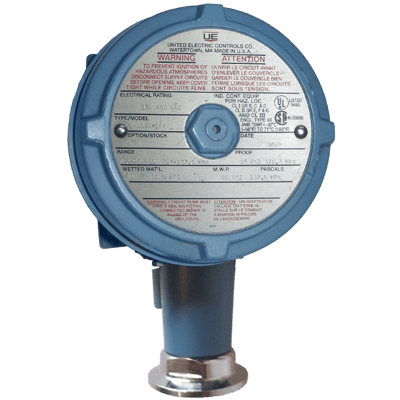 United Electric Pressure Switch, 120 Series Type J120 Models 565 to 567